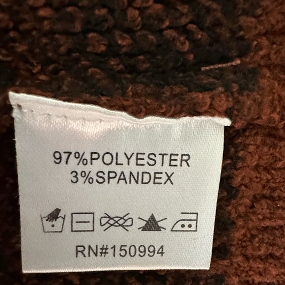 Belle by belldini sweater cardigan large - Picture 5 of 6